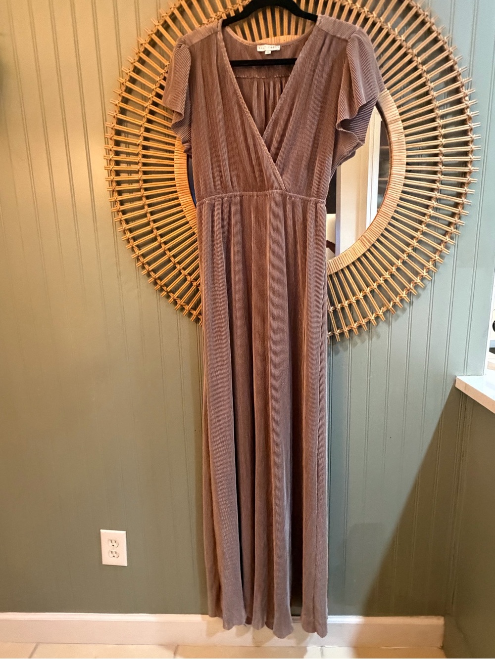 Baltic Born Athena Pleated Maxi Dress